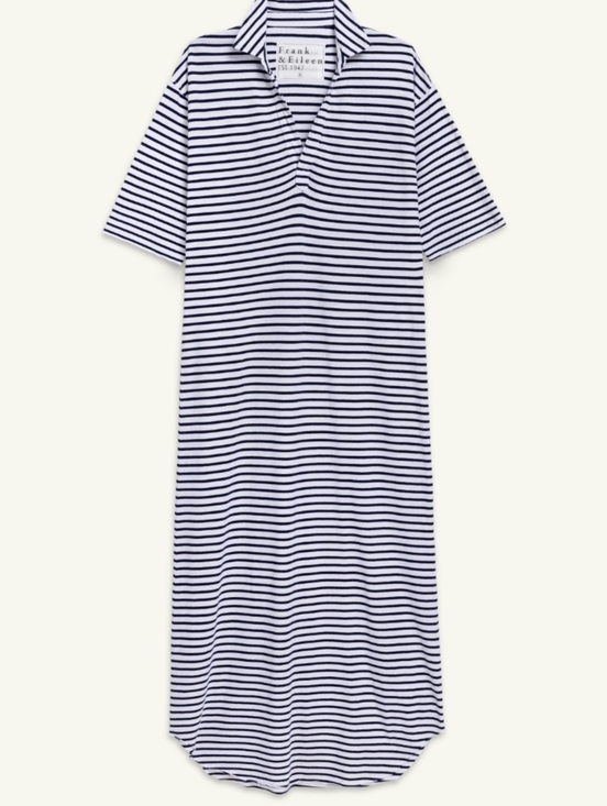 Frank & Eileen Dresses & Skirts - Frank & Eileen Emma Henley Maxi Dress Medium Striped NWOT